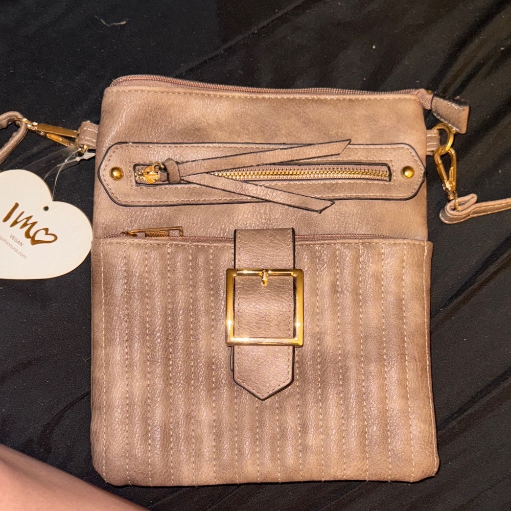 Tan Crossbody Bag
